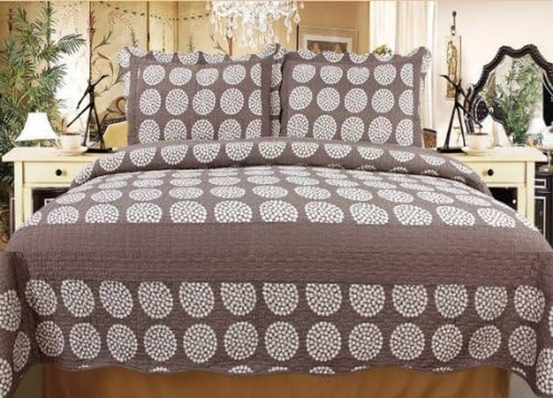 Verona Luxury 3Pcs Cotton Quilt Set