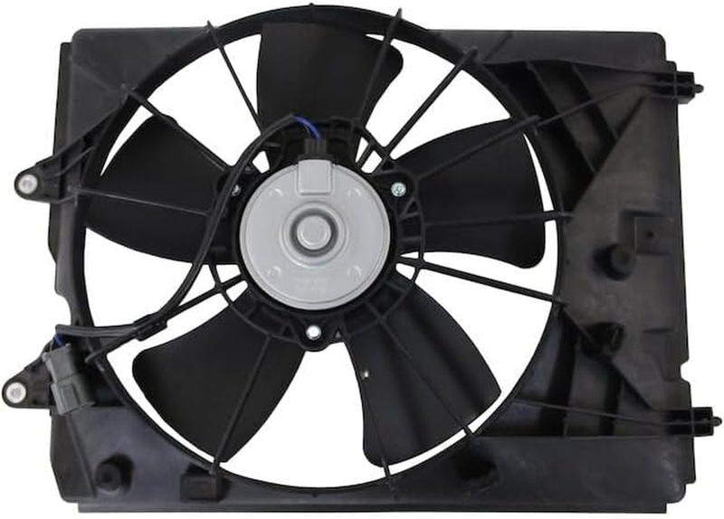 Left Driver Side Radiator Fan Assembly for 2007-2009 Acura MDX 3.7L V6