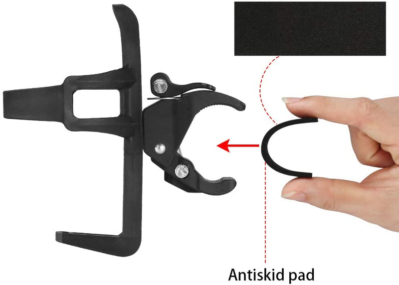 Bike Water Bottle Holders No Screws, Universal Bike Cup Holder, 360 Degree Rotat