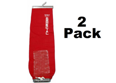 Eureka Sanitaire Commercial Shake Out Outer Vacuum Cleaner Bag Heavy Duty 2 PACK