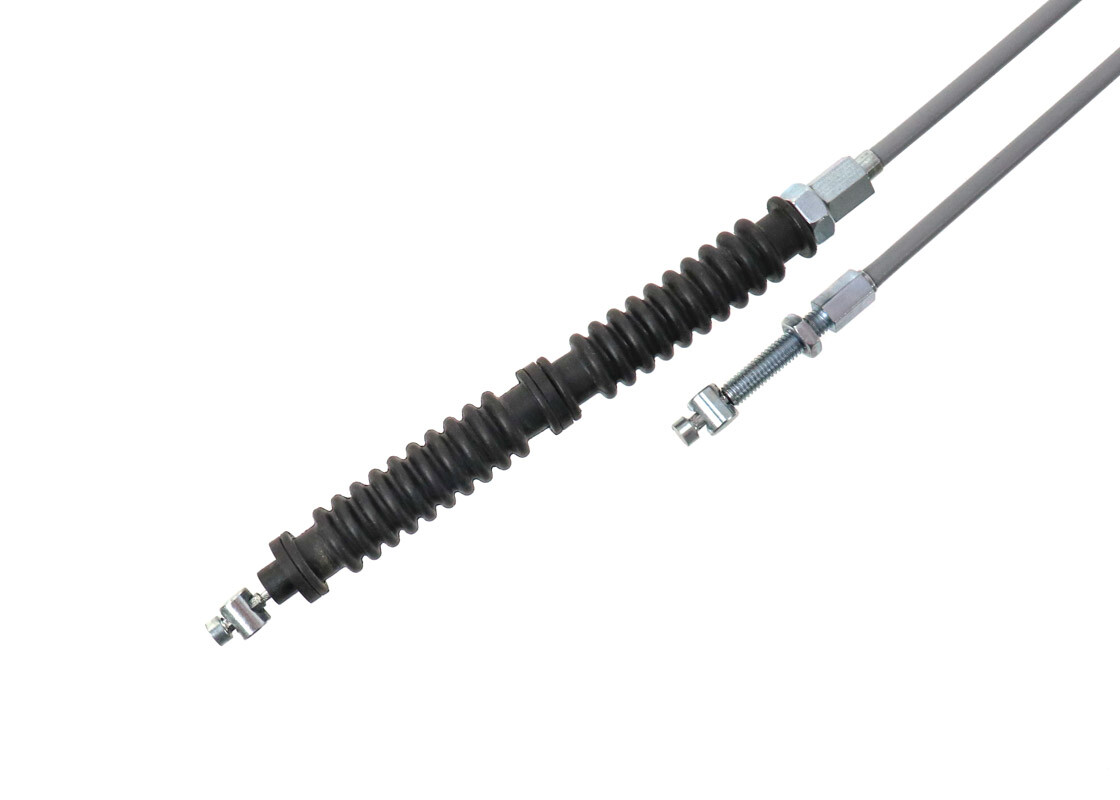 Vorderradbremsbowdenzug mit Gummibalg für IWL SR56 Wiesel, SR59 Berlin - grau