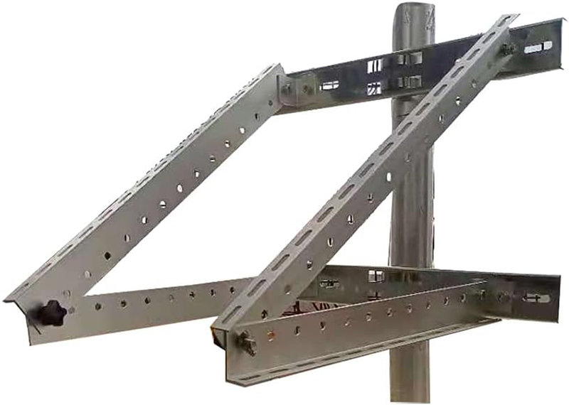 Solar Panel Mounting Bracket Pole Mounts Kit up to 30W (Pole Not Included)
