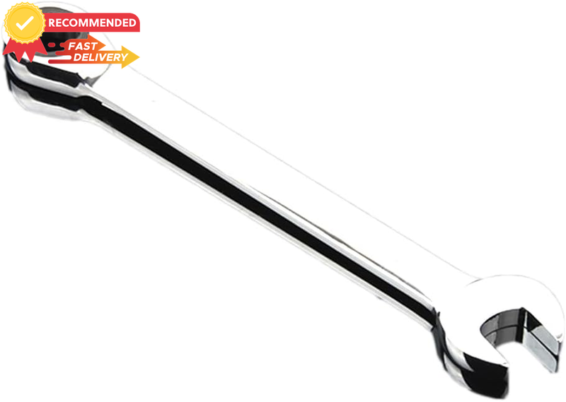 24mm Dual Head Ratchet Wrench Spanner Tool - Heavy Duty 2-in-1