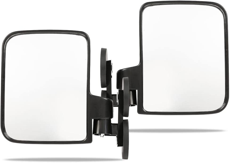 Side Mirrors Rubber Coated 114Lb 2.7&rdquo;Rated Magnetic Tractor Mirror 1 Pair