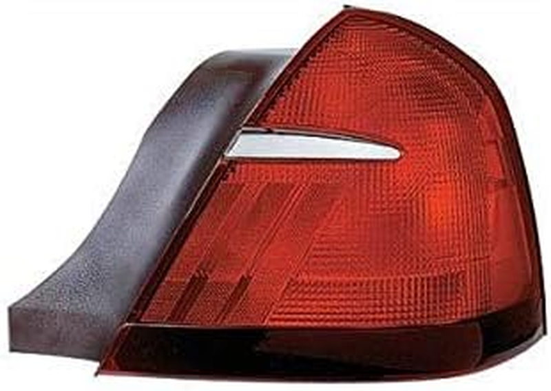Right Passenger Side Tail Light Assembly for 1998-2002 Mercury Grand Marquis