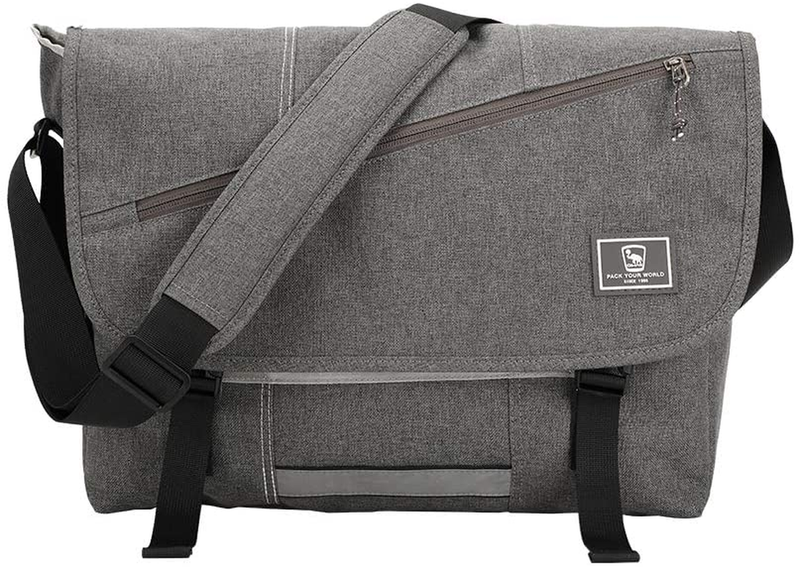 Messenger Bag for Women - Canvas 15.6 Inch Laptop Satchel Co