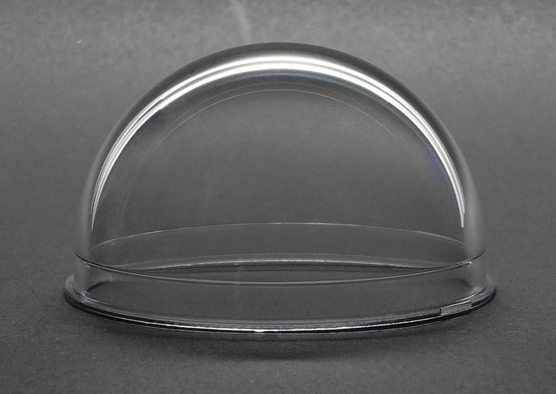 JMX Acrylic/Pc CCTV Replacement Clear Camera Dome Cover Security Camera Housing
