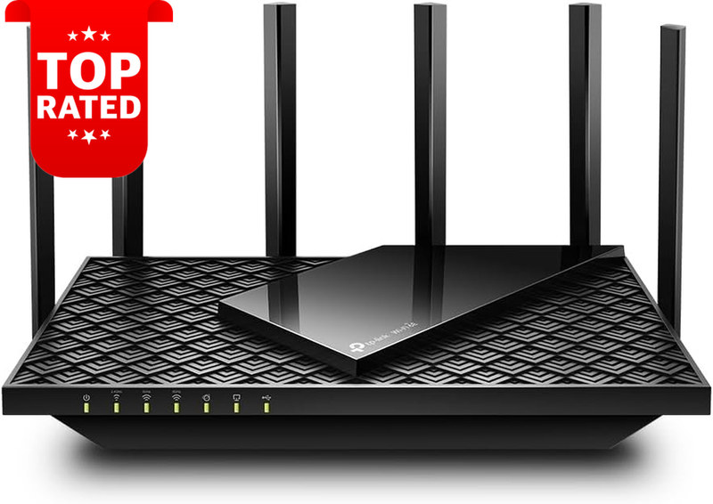 Archer AXE75 Tri Band Wi-Fi 6E Router 5400Mbps USB 3.0 Gaming Streaming