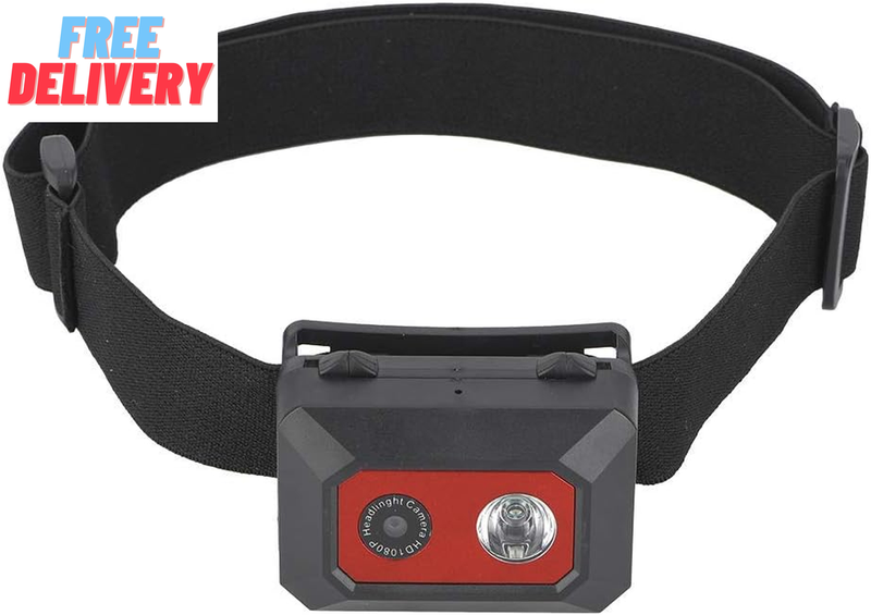 Professional Head-Mounted Sports Camera with F18 Night Vision, 1080P HD Recordin