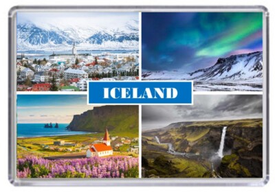 Iceland Fridge Magnet 02