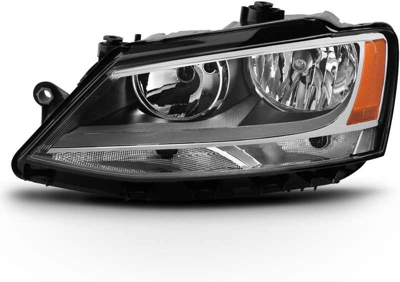 Halogen Headlight Headlamp Driver Left for 2011-2018 Volkswagen Jetta VW2502146