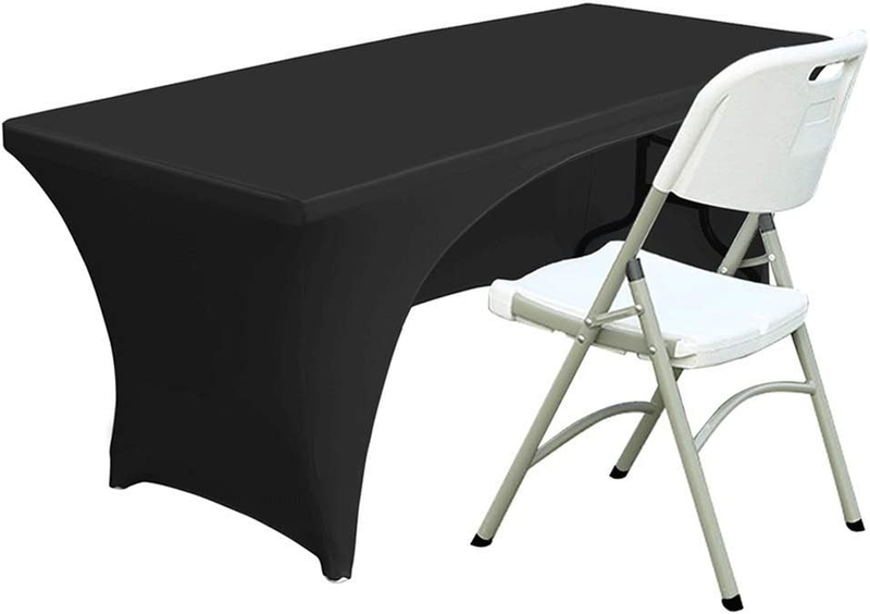 4 Ft. Fitted Polyester Tablecloth Stretch Spandex