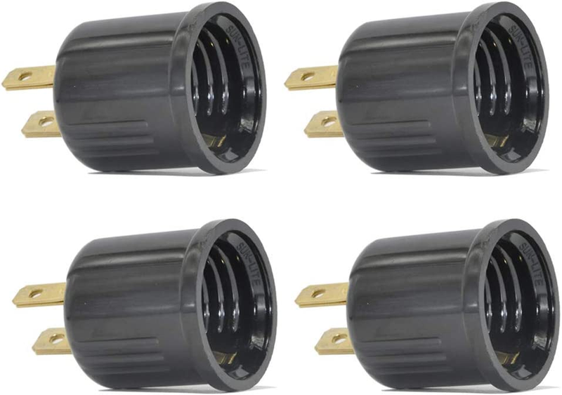 Outlet to Socket Adapter Plug In Light Socket Convert Outlet to Light Bulb Sock
