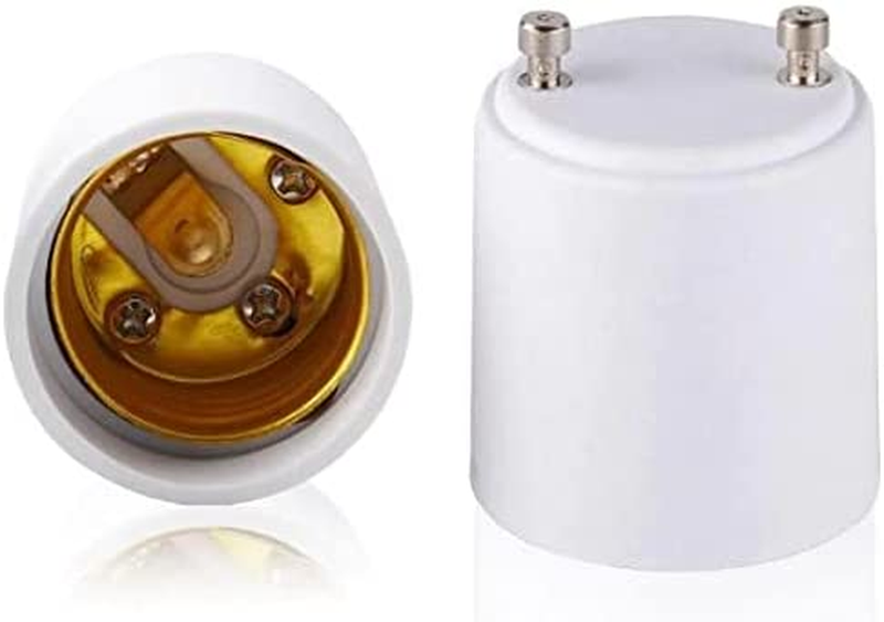 GU24 (Pin Base) to Standard Light Bulb Socket Adapter, 1-Pack