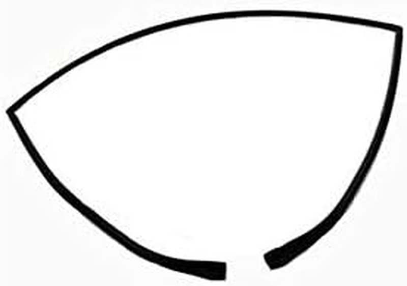 Front Windshield Molding Compatible with 2006-2010 BMW 650I