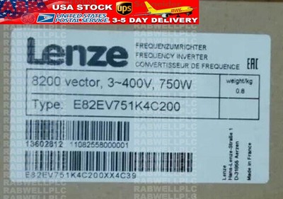 E82EV751K4C200 NEW LENZE E82EV751_4C200 Inverter 8200 Vector 0.75kW