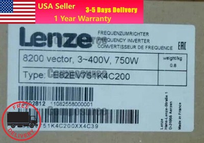 E82EV751K4C200 NEW LENZE E82EV751_4C200 Inverter 8200 Vector 0.75kW