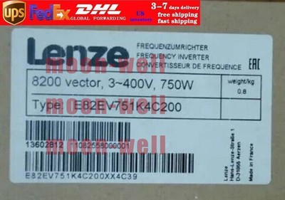 E82EV751K4C200 NEW LENZE E82EV751_4C200 Inverter 8200 Vector 0.75kW