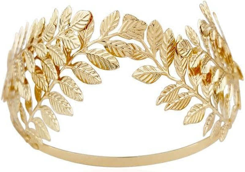 Bridal Headband Leaf Vine Headband Gold Tiara Wedding Headpiece Bridesmaid Prom