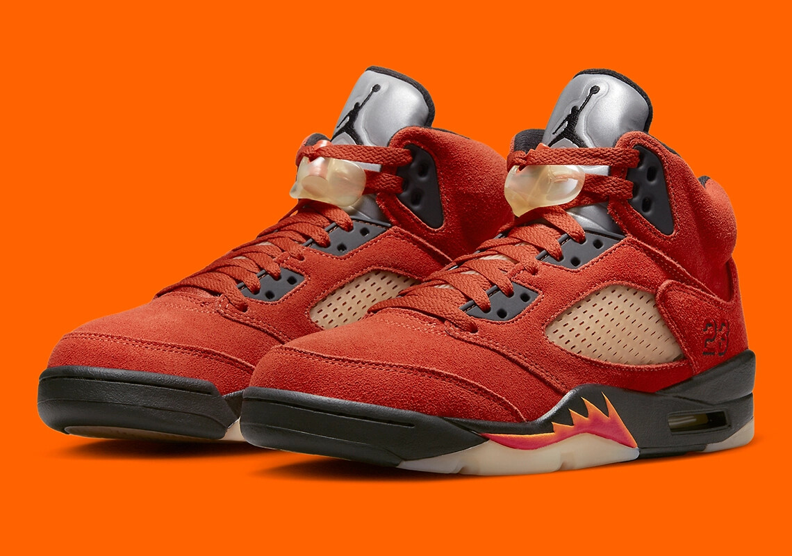 

Nike WMNS Air Jordan 5 Dunk on Mars DD9336-800 Кроссовки Женские US5-12, Красный, Air Jordan 5