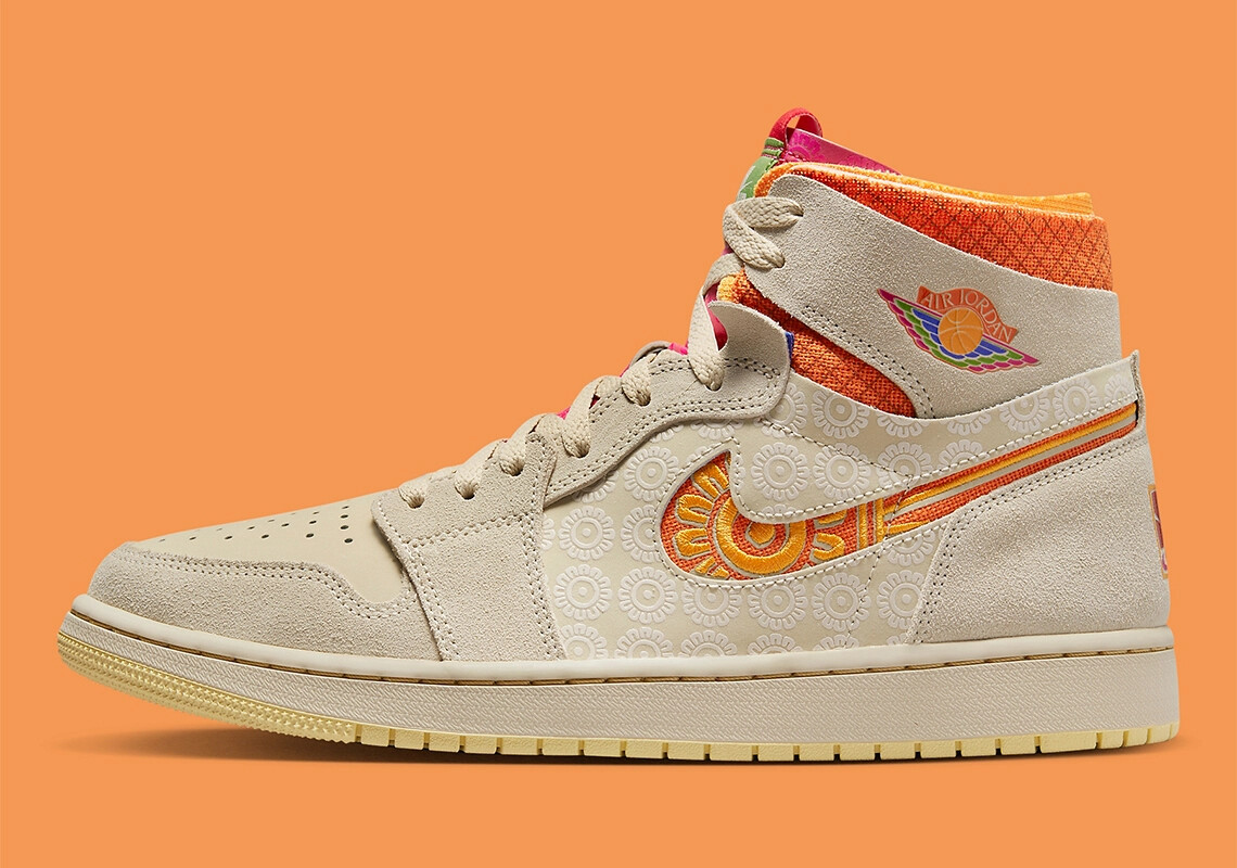 

Nike Air Jordan 1 Zoom Comfort Somos Familia Día de Muertos FB2931-288 Мужчины 6-12, Бежевый, Nike Air Jordan 1