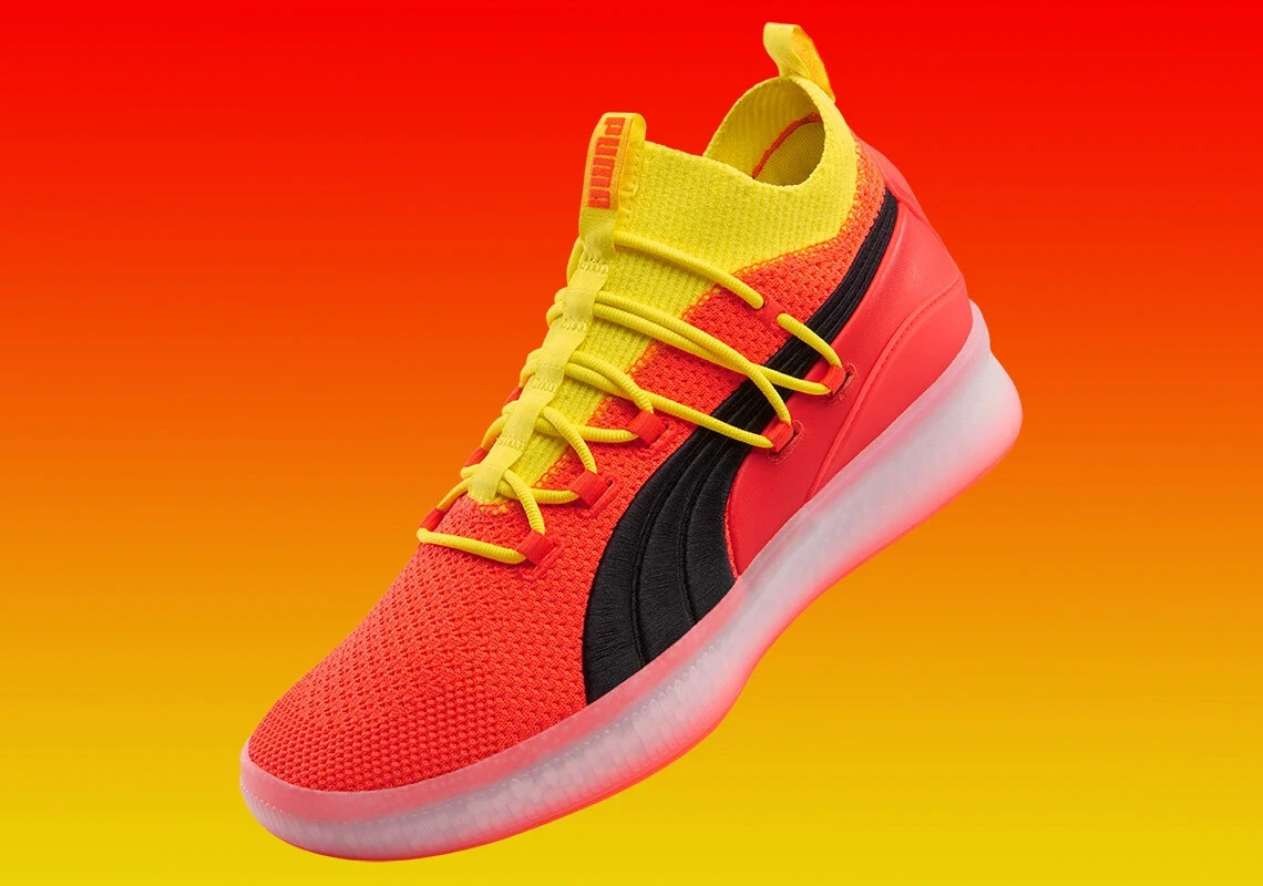 Puma Clyde Court Disrupt Red Blast AYTON PHX Suns 10