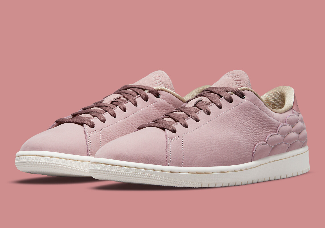 Nike Air Jordan 1 Retro Low Centre Court Pink Oxford Mauve