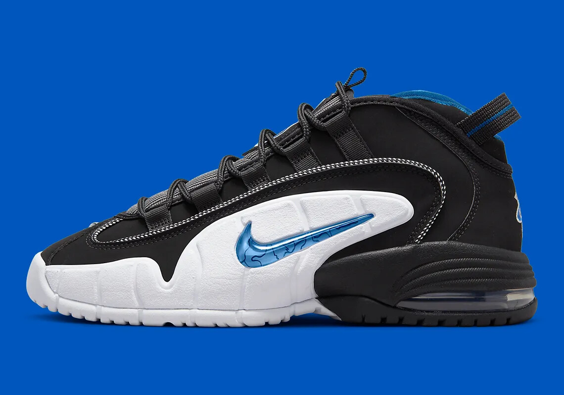 

Мужские кроссовки Nike Air Max Penny 1 Orlando Black Varsity Royal DN2487-001, размер 7,5, новые, Синий, Nike Air Max Penny