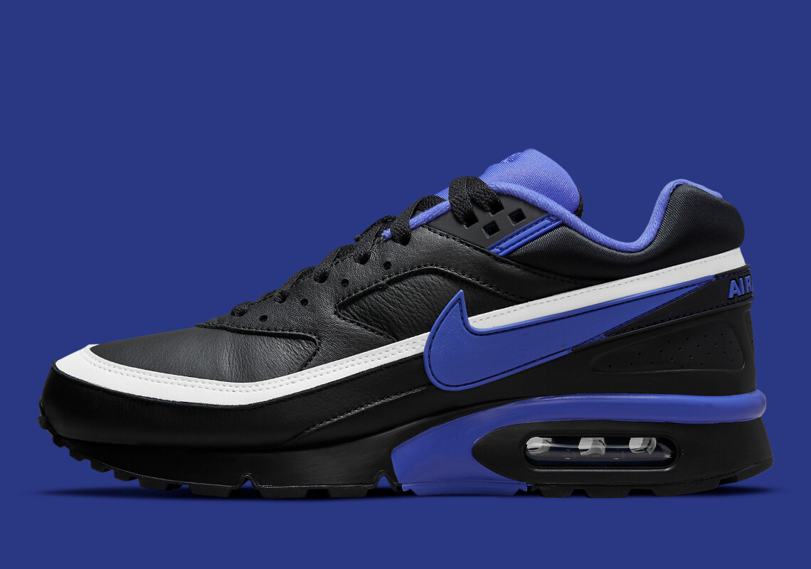 

Мужские кроссовки NIKE AIR MAX BW BLACK VIOLET DM3047-001 US6-12, Черный, Nike Air Max BW