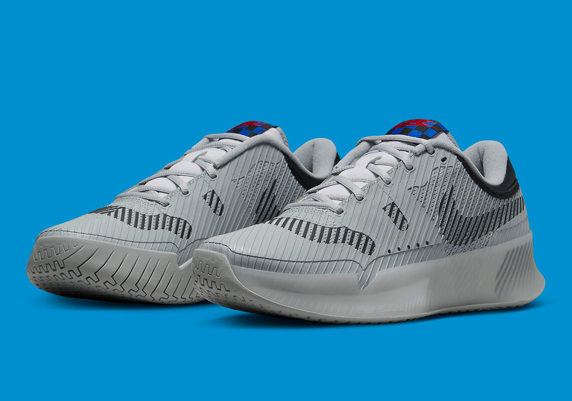 Nike Court Air Zoom Vapor 11 Mac Attack Smoke Серый черный FN2152-001 sz 10 Мужские