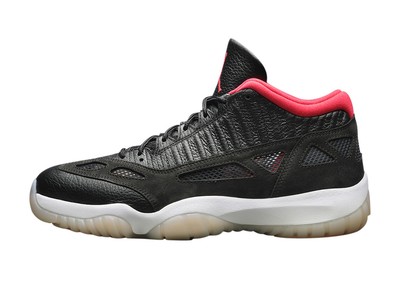 

Мужские кроссовки Jordan 11 Retro Low IE Bred, черные/красные, многоцветные (919712 023), Black/true red-multi-color