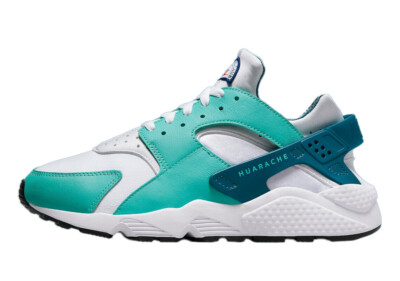 Мужские кроссовки Nike Air Huarache Washed Teal/Marina-White-Black (DQ8239 300)