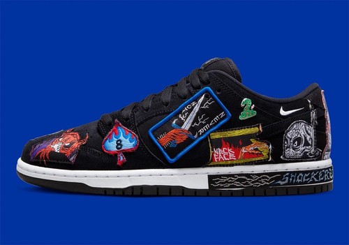 ナイキ SB エニグマ メンズフーディ NIKE SB DUNK LOW PRO QS NECKFACE BLACK DQ4488-001 MEN'S SIZE