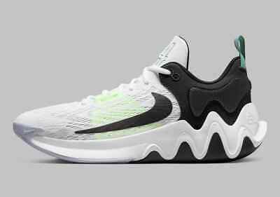 Nike Giannis Immortality 2 Basketball Shoes White Green DM0825-101 Mens Size