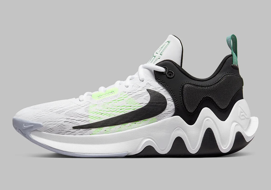

Баскетбольные кроссовки Nike Giannis Immortality 2 белый зеленый DM0825-101 мужские размеры, Nike Giannis Immortality