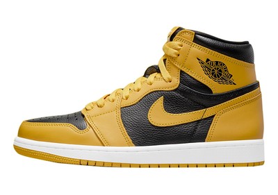 Big Kid's Jordan 1 Retro High OG ''Pollen'' Pollen/White-Black (575441 701)