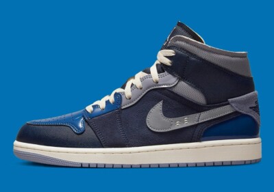Nike Air Jordan 1 Mid SE Craft Obsidian French Blue DR8868-400 Men s Size 10.5
