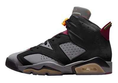 Мужские Jordan 6 Retro Bordeaux Black/Bordeaux-Lt Graphite (CT8529 063)