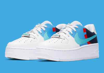 NEW Nike Air Force 1 Sage Low LX Shoes Platinum Tint BV1976-002 SZ 7.5 FAST SHIP