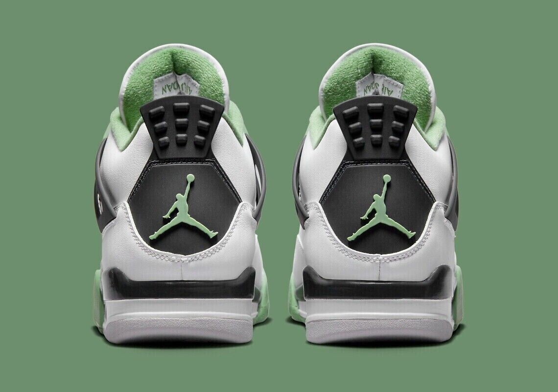 Pre-owned Jordan Nike Air  4 Retro Seafoam Oil Green Aq9129-103 Womens Size 6.5-12