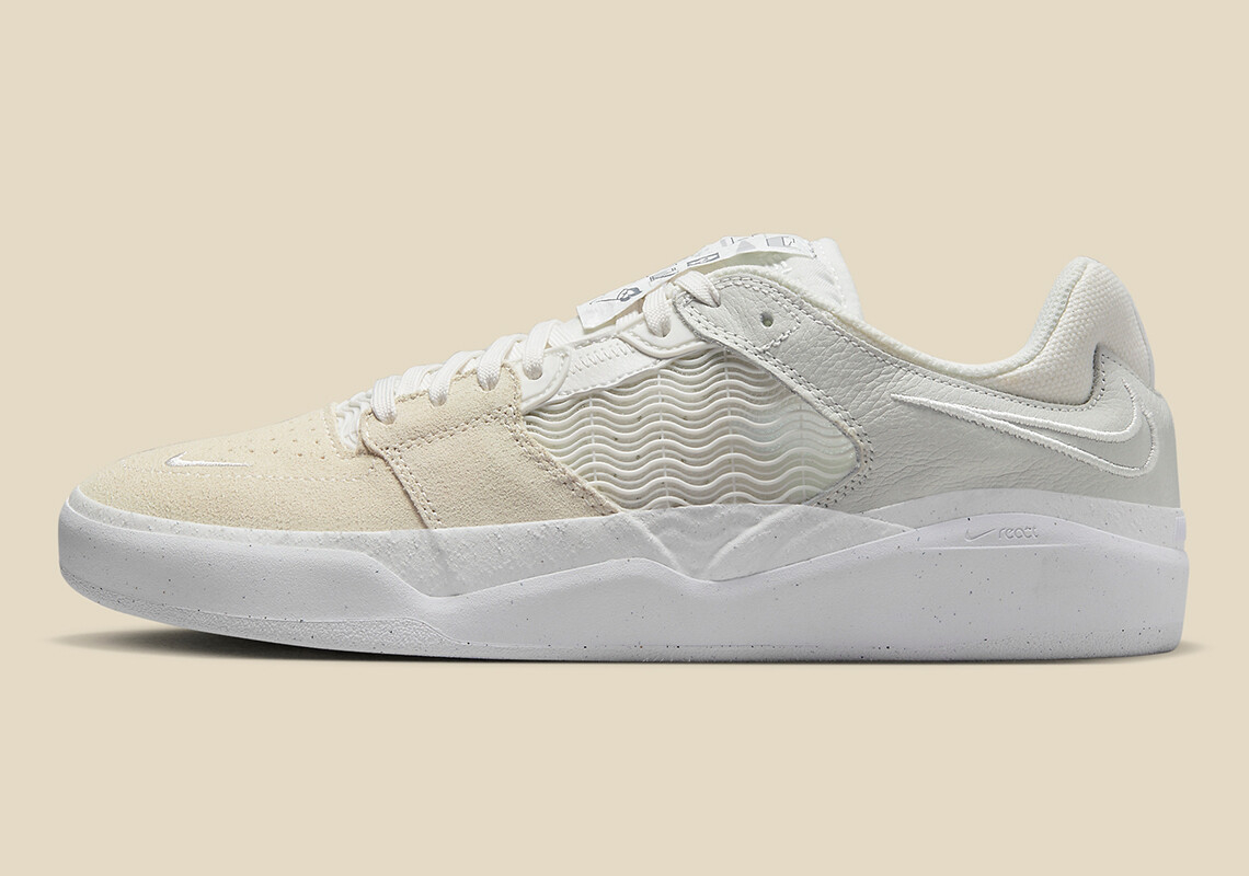 

Мужские кроссовки Nike SB Ishod Wair PRM с предупреждением Summit White Sail DQ4558-111, размер 14, Белый, Nike SB Ishod