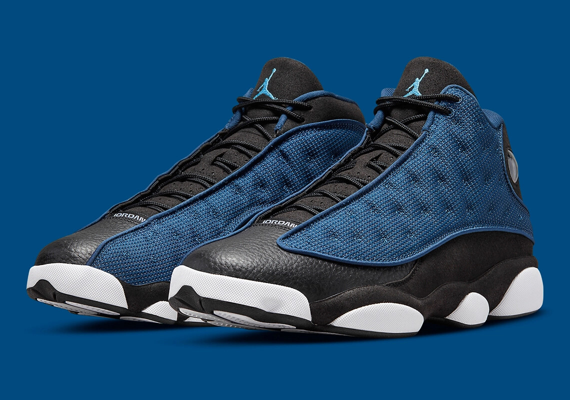 

Мужские кроссовки Nike Air Jordan 13 High Navy DJ5982-400 US6-12, Синий, Nike Air