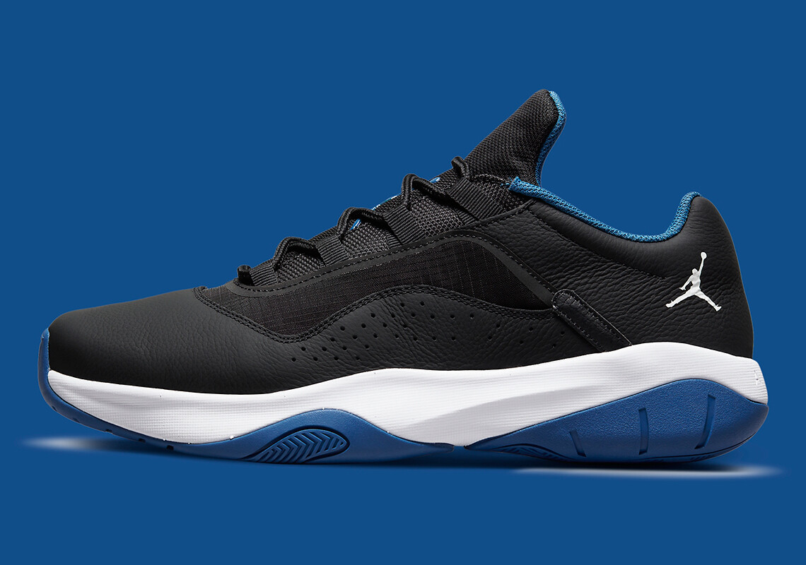 

Мужские кроссовки Nike Air Jordan 11 CMFT Low Black Dark Marina Blue Royal CW0784-004 размер 10,5, Черный, Air Jordan 11 Low