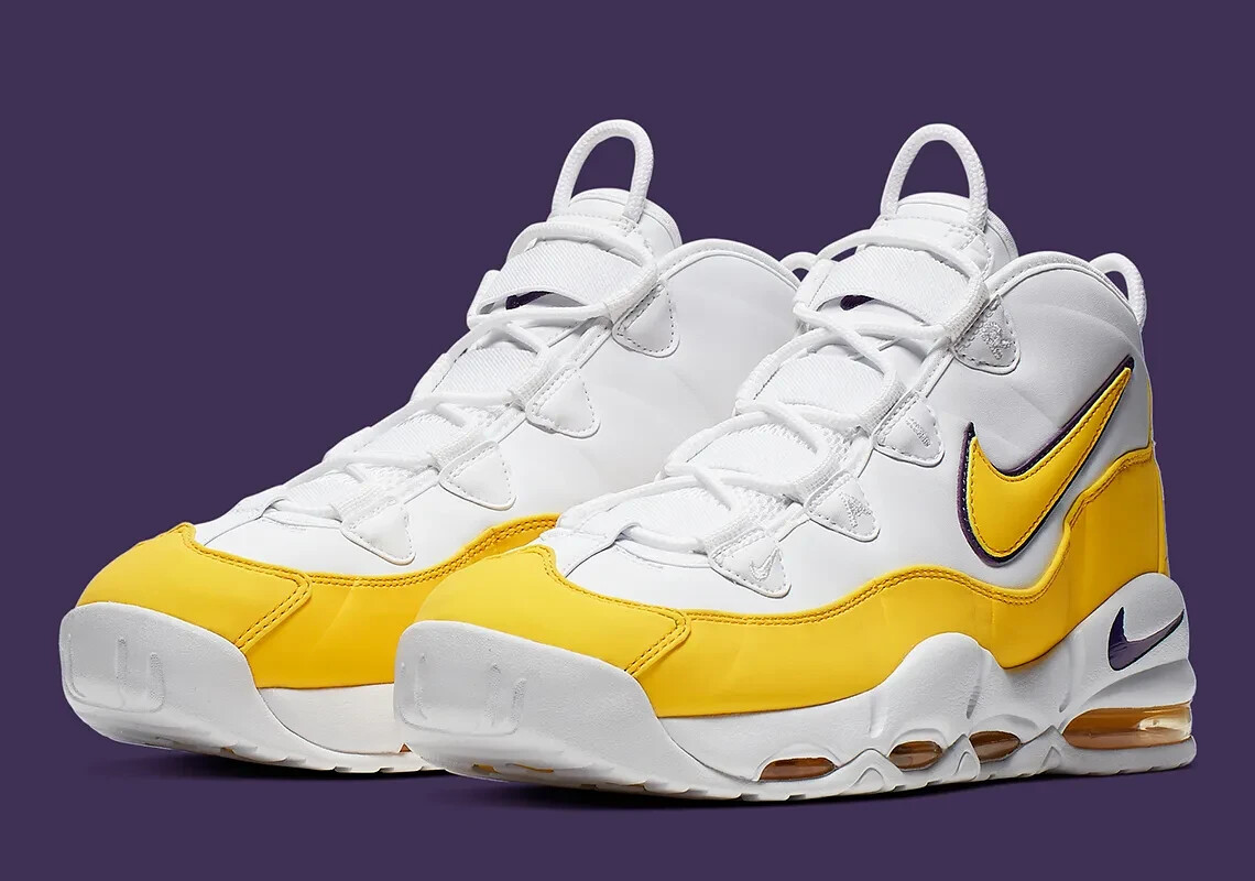 Nike Air Max Uptempo 95 Lakers Size 8. CK0892-102 | eBay