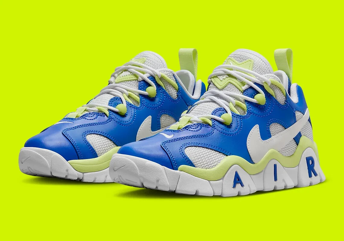 NIKE AIR BARRAGE LOW \"WHITE/BLUE\" 27.5㎝ Air Barrage Low 'White Blue' - Nike - CD7510 100 | Flight Club