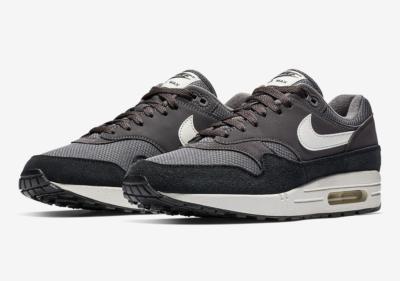 NIKE AIR MAX 1 AH8145 012 THUNDER GREYSAIL WHITEBLACK SUEDELEATHERMESH NIKE AIR MAX 1 AH8145 012 THUNDER GREYSAIL WHITEBLACK SUEDELEATHERMESH