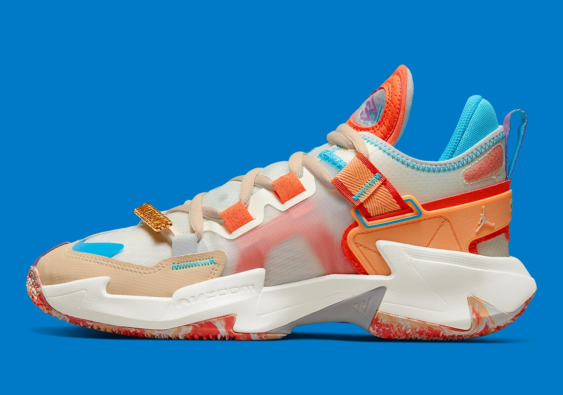

Nike Air Jordan Why Not .5 Белый Синий Баскетбольный мяч Westbrook DC3637-158 Мужские размеры, Multicolor, Air Jordan