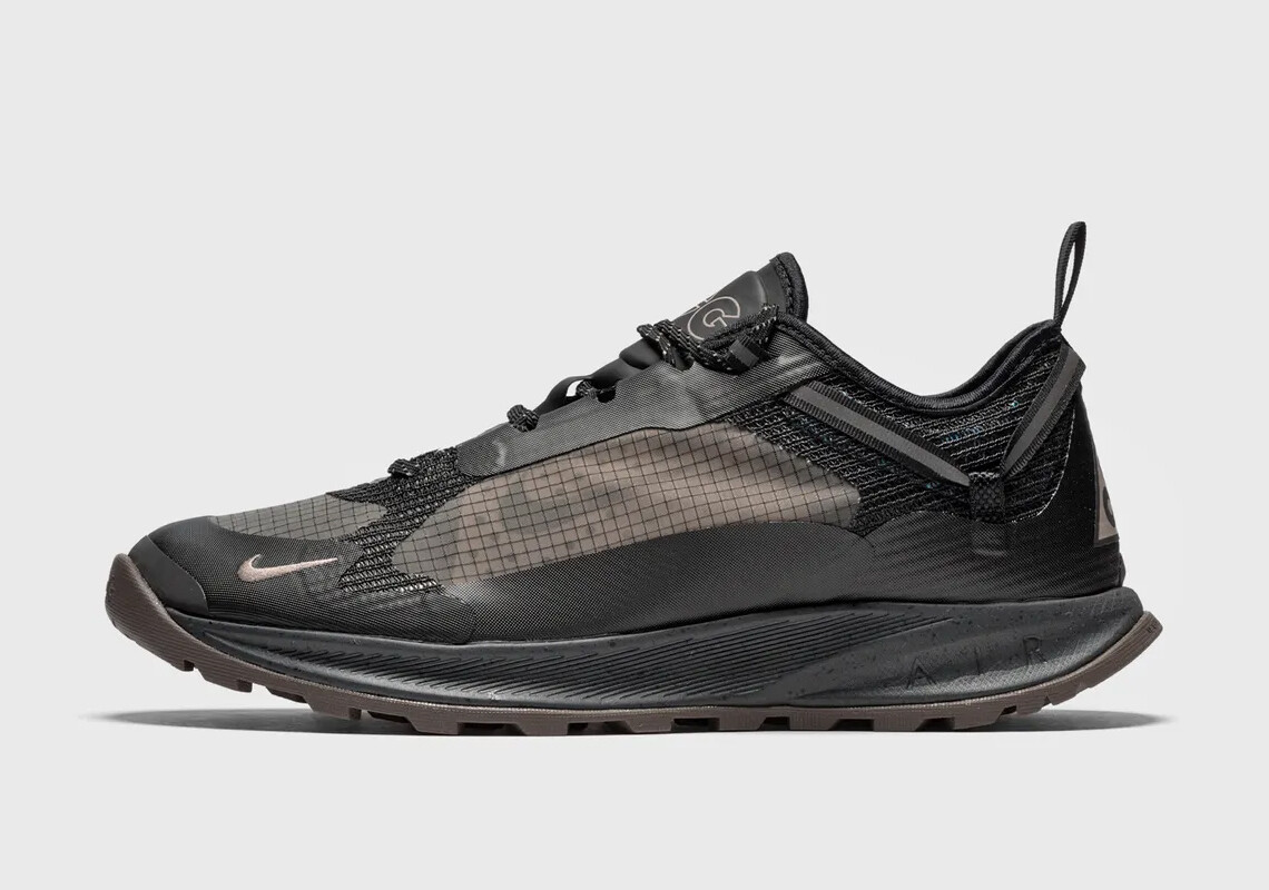 

Nike ACG Air Nasu 2, черные, антрацитово-серые, DC8296-002 sz 7, мужские кроссовки для бега, походов, Черный, Nike Air ACG