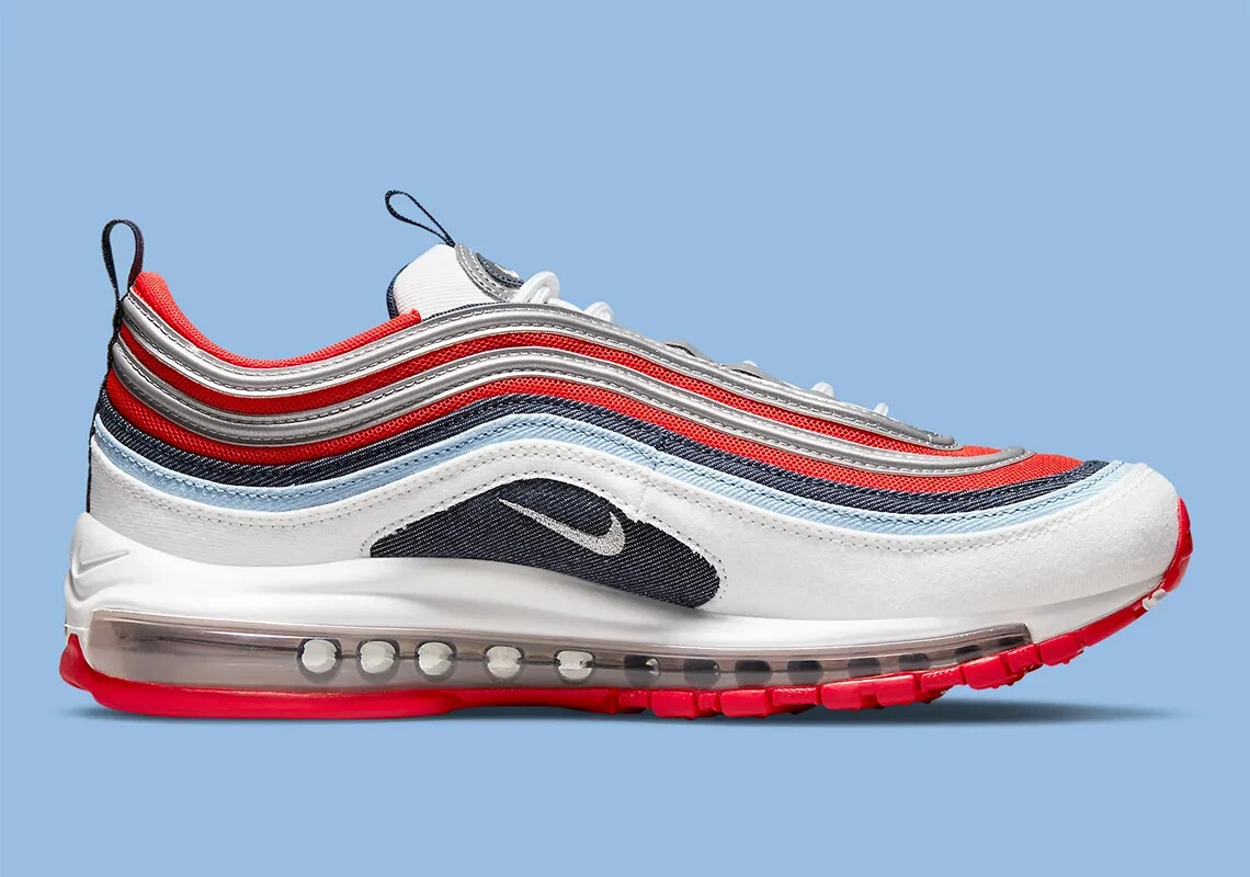Nike Air Max 97 USA Denim Size 13. DJ5171-600 | eBay