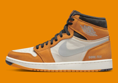 Nike Air Jordan 1 High Element GORE-TEX Light Curry DB2889-700 sz 9 Men's